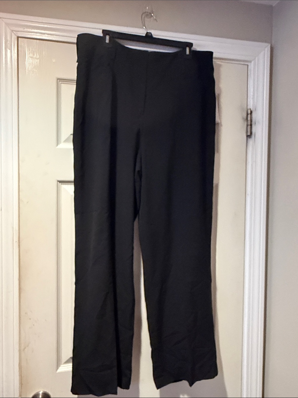 Larry Levine Men's Black Dress Trousers